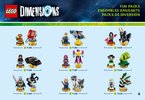 Bauanleitungen LEGO - DIMENSIONS - 71255 - Teen Titans Go!™ Team-Pack: Page 9