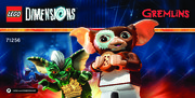 Bauanleitungen LEGO - DIMENSIONS - 71256 - Gremlins™ – Team-Paket: Page 1