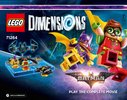 Bauanleitungen LEGO - DIMENSIONS - 71264 - THE LEGO® BATMAN MOVIE Story-Pack: Page 1