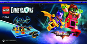 Bauanleitungen LEGO - DIMENSIONS - 71264 - THE LEGO® BATMAN MOVIE Story-Pack: Page 1