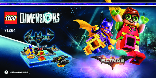 Bauanleitungen LEGO - DIMENSIONS - 71264 - THE LEGO® BATMAN MOVIE Story-Pack: Page 1