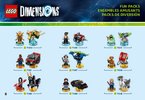 Bauanleitungen LEGO - DIMENSIONS - 71266 - LEGO® City Spaß-Paket: Page 8