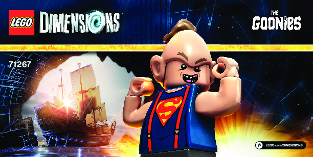 Bauanleitungen LEGO - DIMENSIONS - 71267 - Goonies™ Level-Paket: Page 1