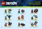 Bauanleitungen LEGO - DIMENSIONS - 71267 - Goonies™ Level-Paket: Page 8