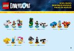 Bauanleitungen LEGO - DIMENSIONS - 71267 - Goonies™ Level-Paket: Page 9