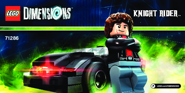 Bauanleitungen LEGO - DIMENSIONS - 71286 - Knight-Rider™-Spaß-Paket: Page 1