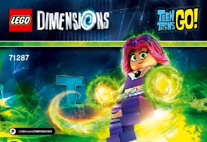 Bauanleitungen LEGO - DIMENSIONS - 71287 - Teen Titans Go!™ Fun-Pack: Page 1