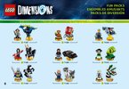 Bauanleitungen LEGO - DIMENSIONS - 71287 - Teen Titans Go!™ Fun-Pack: Page 8