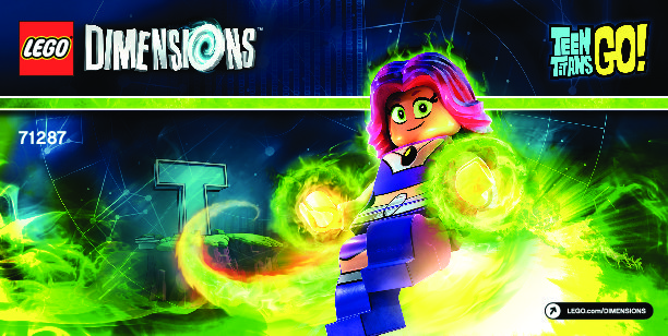 Bauanleitungen LEGO - DIMENSIONS - 71287 - Teen Titans Go!™ Fun-Pack: Page 1