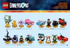 Bauanleitungen LEGO - DIMENSIONS - 71287 - Teen Titans Go!™ Fun-Pack: Page 9