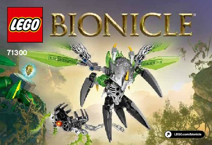 Bauanleitungen LEGO - BIONICLE - 71300 - Uxar Kreatur des Dschungels: Page 1