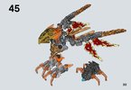 Bauanleitungen LEGO - BIONICLE - 71303 - Ikir Kreatur des Feuers: Page 33