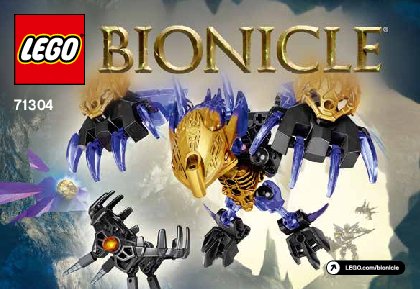 Bauanleitungen LEGO - BIONICLE - 71304 - Terak Kreatur der Erde: Page 1