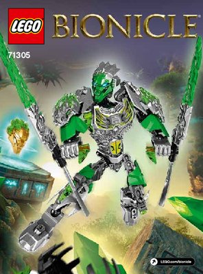 Bauanleitungen LEGO - BIONICLE - 71305 - Lewa Vereiniger des Dschungels: Page 1