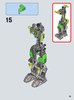 Bauanleitungen LEGO - BIONICLE - 71305 - Lewa Vereiniger des Dschungels: Page 15