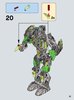 Bauanleitungen LEGO - BIONICLE - 71305 - Lewa Vereiniger des Dschungels: Page 21