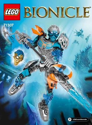 Bauanleitungen LEGO - BIONICLE - 71307 - Gali Vereiniger des Wassers: Page 1