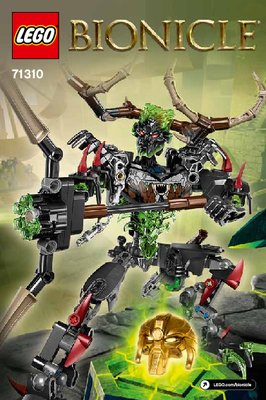 Bauanleitungen LEGO - BIONICLE - 71310 - Umarak der Jäger: Page 1