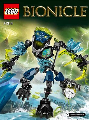 Bauanleitungen LEGO - BIONICLE - 71314 - Sturm-Ungeheuer: Page 1