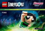 Bauanleitungen LEGO - DIMENSIONS - 71343 - The Powerpuff Girls™ Fun-Pack: Page 1