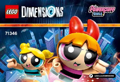 Bauanleitungen LEGO - DIMENSIONS - 71346 - The Powerpuff Girls™ Team-Pack: Page 1