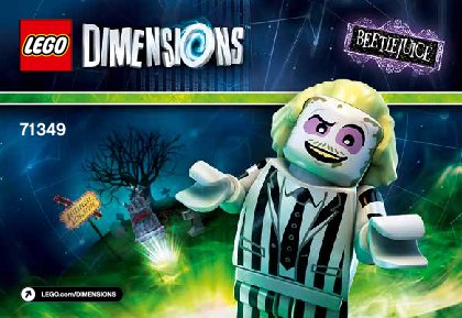 Bauanleitungen LEGO - DIMENSIONS - 71349 - Beetlejuice™ Fun-Pack: Page 1