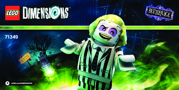 Bauanleitungen LEGO - DIMENSIONS - 71349 - Beetlejuice™ Fun-Pack: Page 1