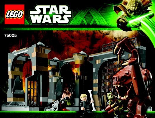 Bauanleitungen LEGO - Star Wars - 75005 - Rancor™ Pit: Page 1