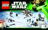 Bauanleitungen LEGO - 75014 - Battle of Hoth™: Page 1