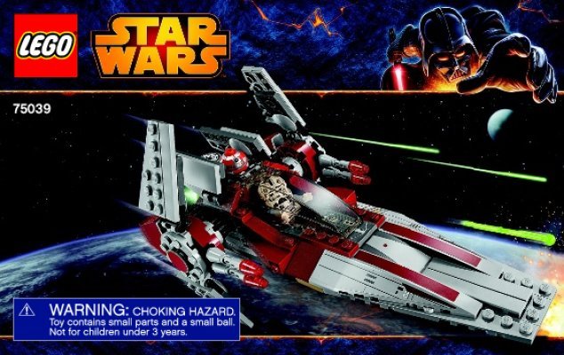 Bauanleitungen LEGO - Star Wars - 75039 - V-wing Starfighter™: Page 1