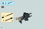 Bauanleitungen LEGO - Star Wars - 75040 - General Grievous' Wheel Bike™: Page 36