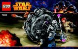 Bauanleitungen LEGO - Star Wars - 75040 - General Grievous' Wheel Bike™: Page 1