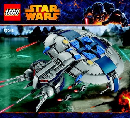 Bauanleitungen LEGO - Star Wars - 75042 - Droid Gunship™: Page 1