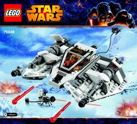 Bauanleitungen LEGO - Star Wars - 75049 - Snowspeeder™: Page 1