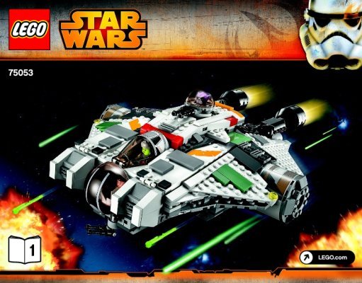 Bauanleitungen LEGO - Star Wars - 75053 - The Ghost: Page 1