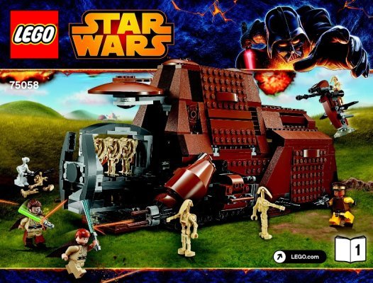 Bauanleitungen LEGO - Star Wars - 75058 - MTT™: Page 1