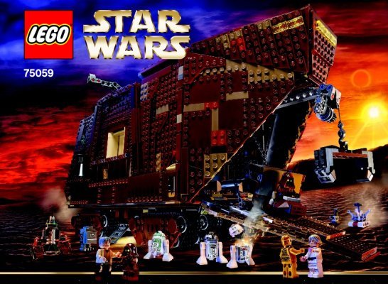 Bauanleitungen LEGO - Star Wars - 75059 - Sandcrawler™: Page 1