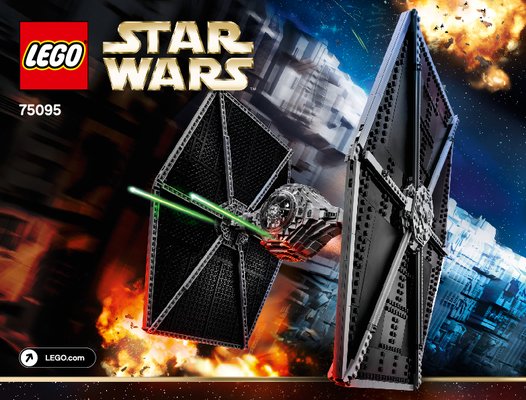 Bauanleitungen LEGO - Star Wars - 75095 - TIE Fighter™: Page 1