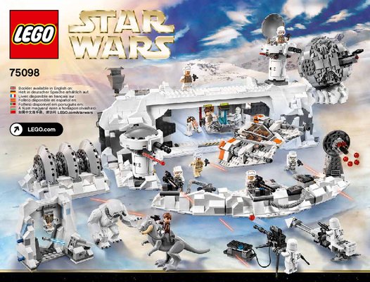 Bauanleitungen LEGO - Star Wars - 75098 - Assault on Hoth™: Page 1