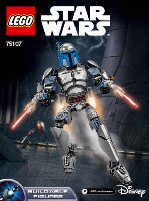 Bauanleitungen LEGO - Star Wars - 75107 - Jango Fett™: Page 1