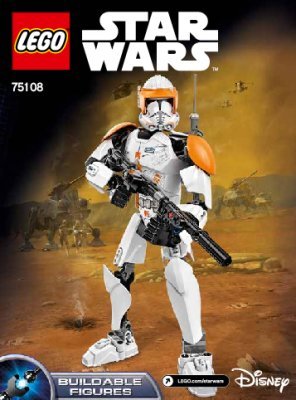 Bauanleitungen LEGO - Star Wars - 75108 - Clone Commander Cody™: Page 1