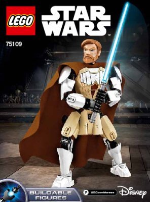 Bauanleitungen LEGO - Star Wars - 75109 - Obi-Wan Kenobi™: Page 1