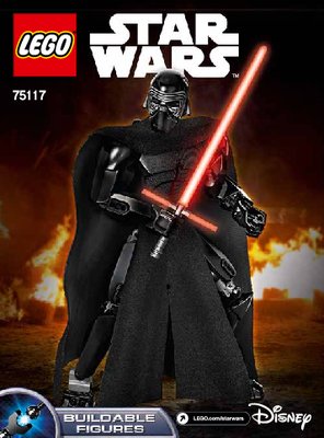 Bauanleitungen LEGO - Star Wars - 75117 - Kylo Ren™: Page 1