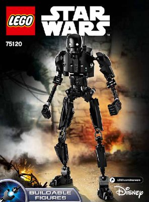 Bauanleitungen LEGO - Star Wars - 75120 - K-2SO™: Page 1