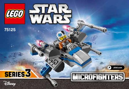 Bauanleitungen LEGO - Star Wars - 75125 - Resistance X-Wing Fighter™: Page 1