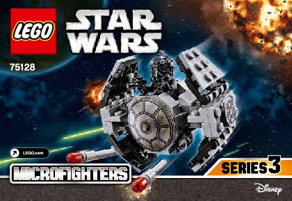 Bauanleitungen LEGO - Star Wars - 75128 - TIE Advanced Prototype™: Page 1