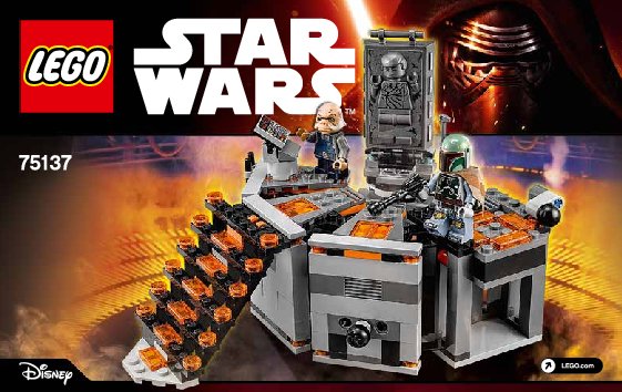 Bauanleitungen LEGO - Star Wars - 75137 - Carbon-Freezing Chamber: Page 1