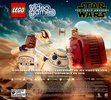 Bauanleitungen LEGO - Star Wars - 75147 - StarScavenger™: Page 99