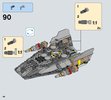 Bauanleitungen LEGO - Star Wars - 75150 - Vader's TIE Advanced vs. A-Wing Starfighter: Page 46