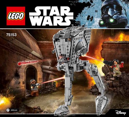 Bauanleitungen LEGO - Star Wars - 75153 - AT-ST™ Walker: Page 1